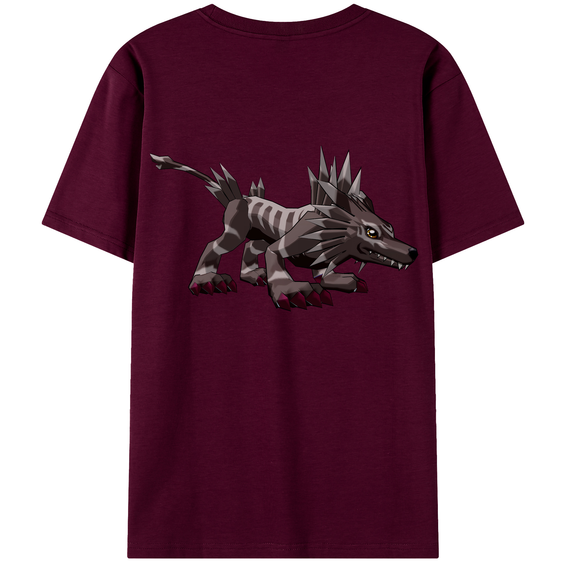（画像用） Digimon デジタルモンスター/デジモン レディース半袖Tシャツ(バックプリント)